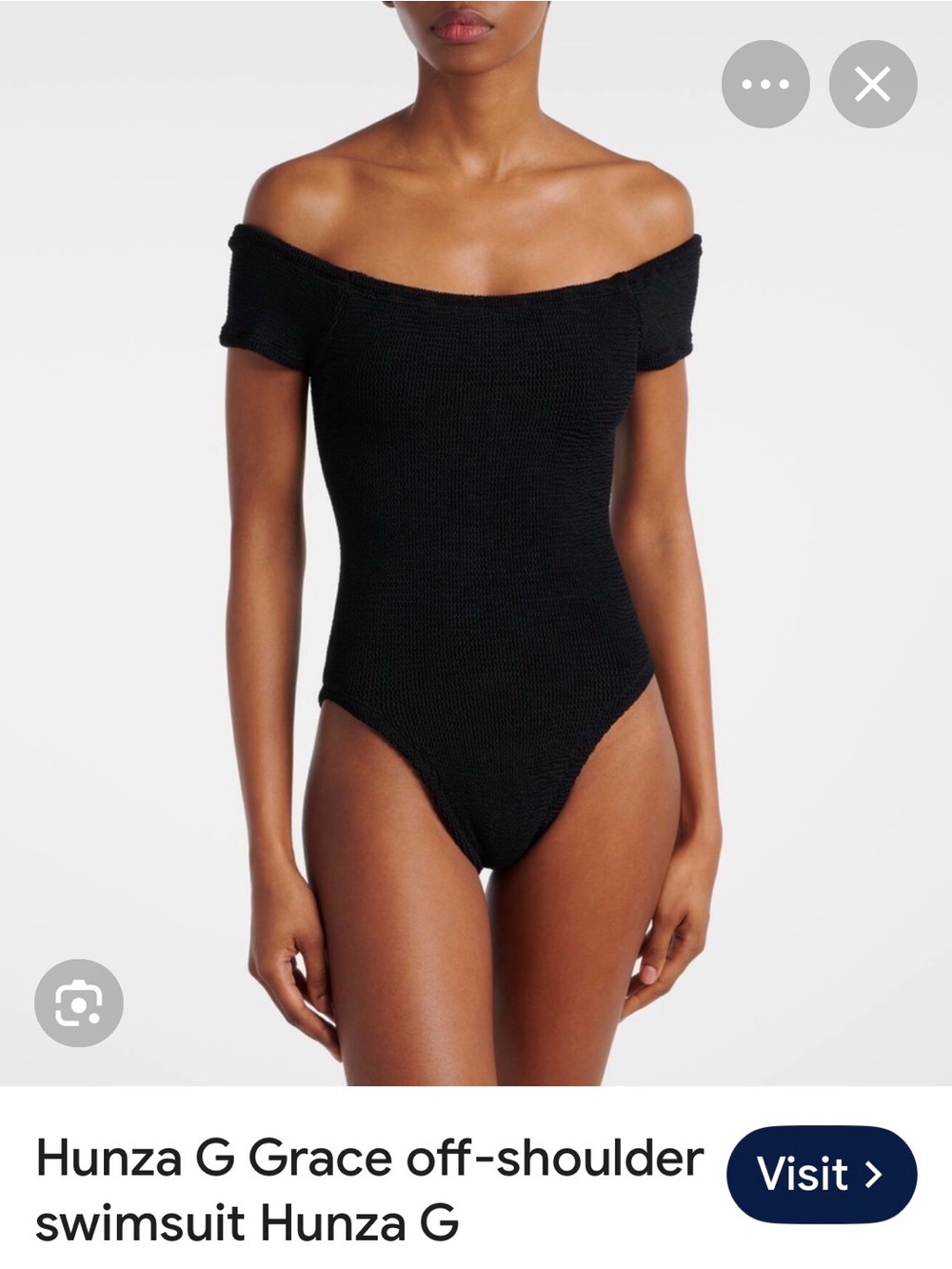 Hunza G Grace swimsuit.